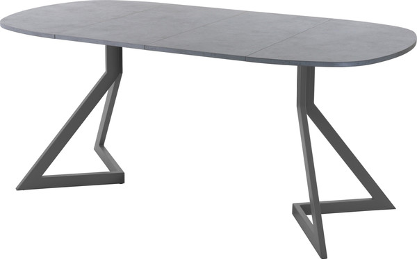 Изображение товара Обеденный стол AMC Elite Е20(800) D7 (графит/бетон чикаго светло-серый)