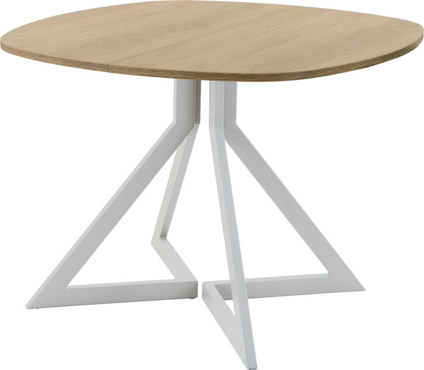 Изображение товара Обеденный стол AMC Elite Е20(800) D7 (серебро/дуб небраска натур.)