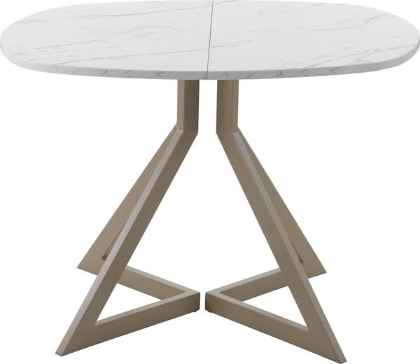 Изображение товара Обеденный стол AMC Elite Е20(800) D7 (капучино/мрамор кристалл)