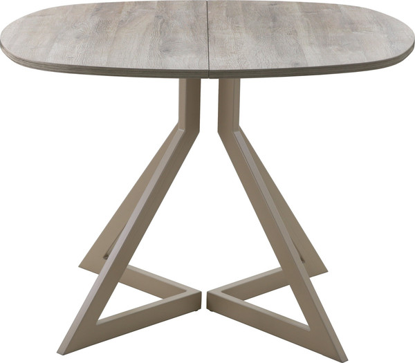 Изображение товара Обеденный стол AMC Elite Е20(800) D7 (капучино/дуб уайт-ривер песочно-бежевый)