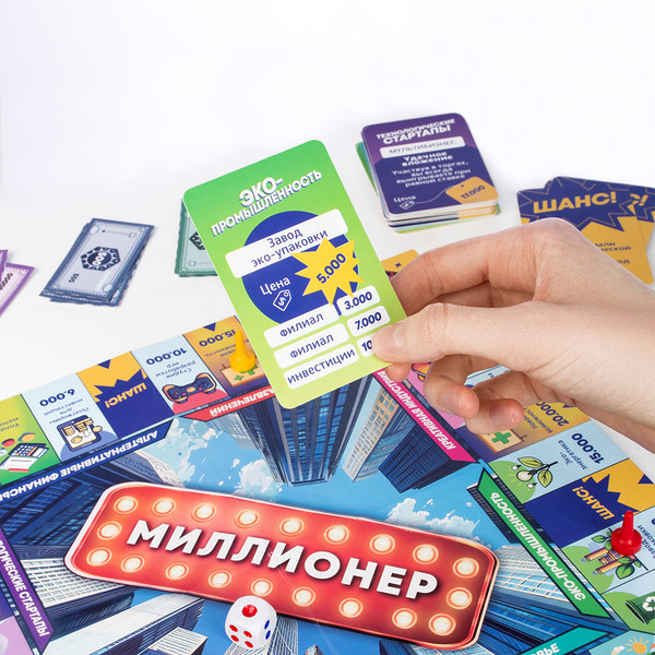 Изображение товара Настольная игра Dream Makers Миллионер. New / 2506C