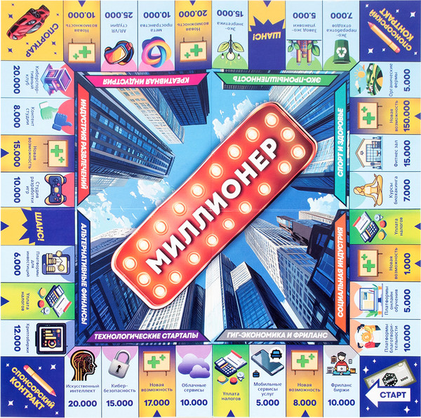 Изображение товара Настольная игра Dream Makers Миллионер. New / 2506C