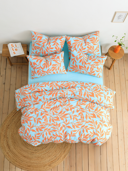 Изображение товара Комплект постельного белья Ночь нежна Лайкли Евро 70x70 / 20542-1+20312-9