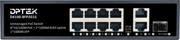 Изображение товара Коммутатор Dptek DK100-8FP2G1S