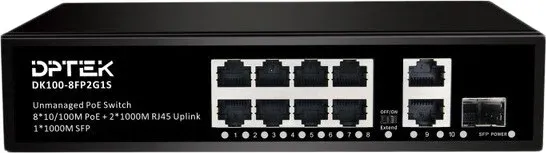 Изображение товара Коммутатор Dptek DK100-8FP2G1S