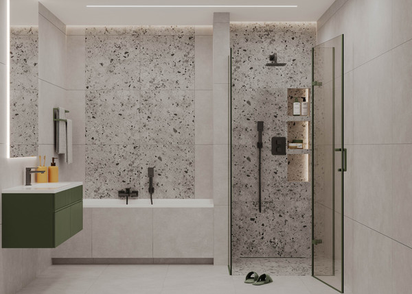 Изображение товара Плитка Beryoza Ceramica Lefkas GPR светло-серый (600x600)