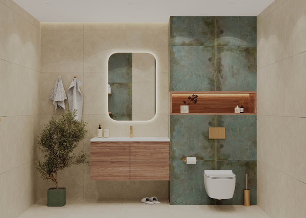 Изображение товара Плитка Beryoza Ceramica Lefkas GPR бежевый (600x600)