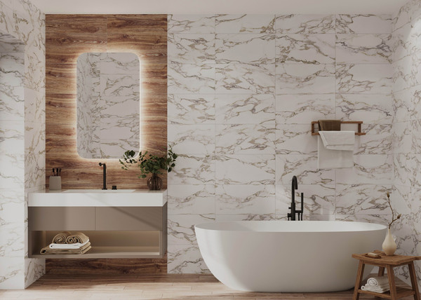 Изображение товара Плитка Beryoza Ceramica Guernsey коричневый (600х300)