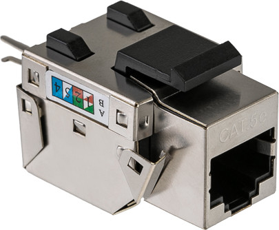 Изображение товара Коннектор Rexant Keystone Jack RJ-45(8P8C) / 02-0072