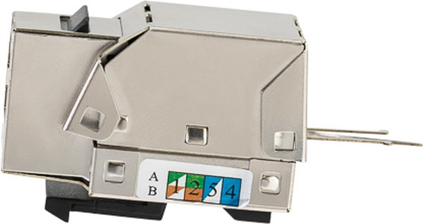 Изображение товара Коннектор Rexant Keystone Jack RJ-45(8P8C) / 02-0272