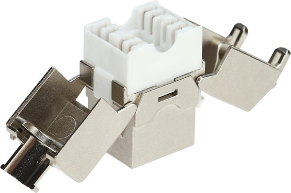 Изображение товара Коннектор Rexant Keystone Jack RJ-45(8P8C) / 02-0361