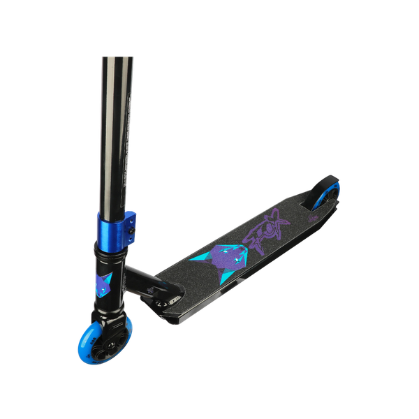 Изображение товара Самокат трюковый Ateox New Fox 2025 / FOX -BB (черный/синий)