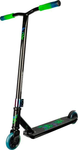 Изображение товара Самокат трюковый Ateox New Fox 2025 / FOX-BN (черный/нео)