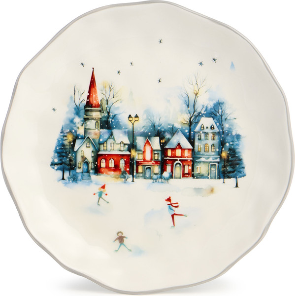 Изображение товара Тарелка закусочная (десертная) Agness 358-2335