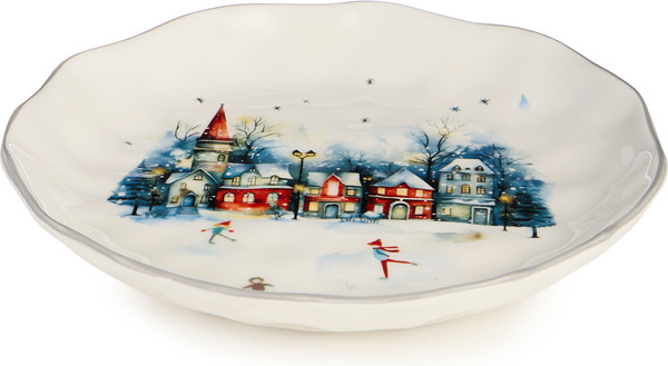 Изображение товара Тарелка закусочная (десертная) Agness 358-2335