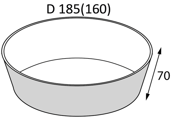 Изображение товара Набор одноразовых контейнеров OSQ Round Bowl 1300 (210шт)