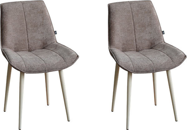 Изображение товара Набор стульев ДСВ Галактика (2 шт, мокко/опора бежевая)