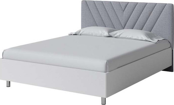 Изображение товара Полуторная кровать Proson Ora 120x200 (белый/Sohu сталь)