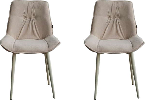 Изображение товара Набор стульев ДСВ Орбита (2 шт, крем/опора бежевая)