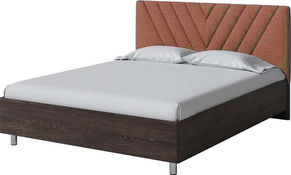 Изображение товара Полуторная кровать Proson Ora 120x200 (дуб кантербери/Selfie терракот)