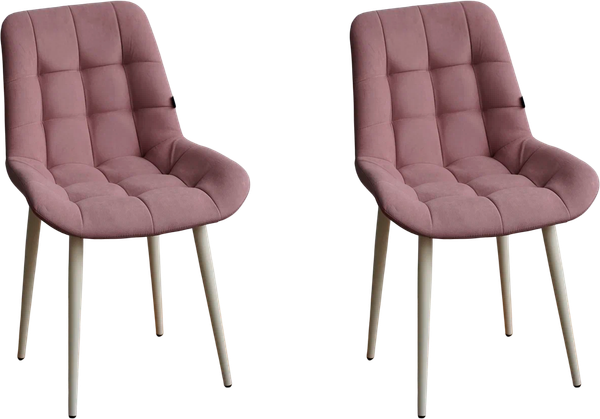 Изображение товара Набор стульев ДСВ Президент (2 шт, пудра/опора бежевая)