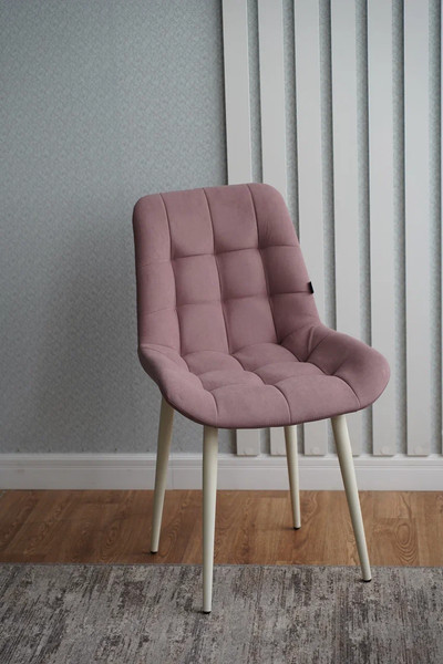 Изображение товара Набор стульев ДСВ Президент (2 шт, пудра/опора бежевая)