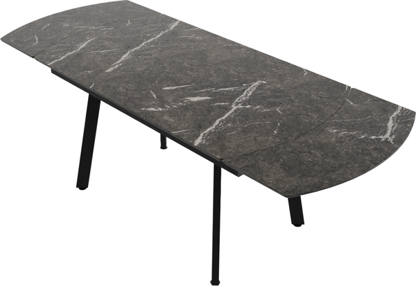 Изображение товара Обеденный стол ДСВ Князь 140х80х30 (черный)