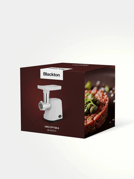 Изображение товара Мясорубка электрическая Blackton Bt MG1111 (белый/черный)