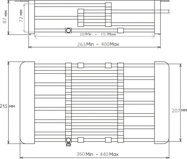Изображение товара Коландер для мойки Arfeka CL ECO AR G GOLD (золото)
