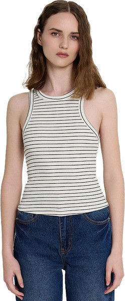 Изображение товара Майка Mark Formelle 112939 (р.164/170-104-110, полоска на молочном)