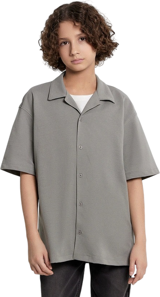 Изображение товара Рубашка детская Mark Formelle 113445 (р.146-72, серо-бежевый)