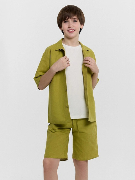 Изображение товара Рубашка детская Mark Formelle 113454 (р.122-60, кедр)