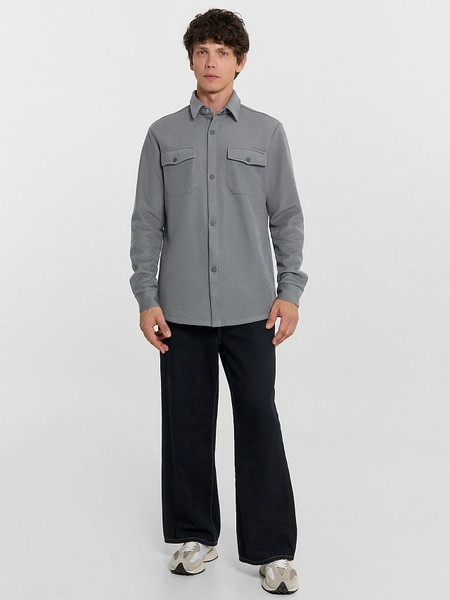 Изображение товара Рубашка Mark Formelle 121198/1 (р.92-170/176, двухцветный темно-серый)