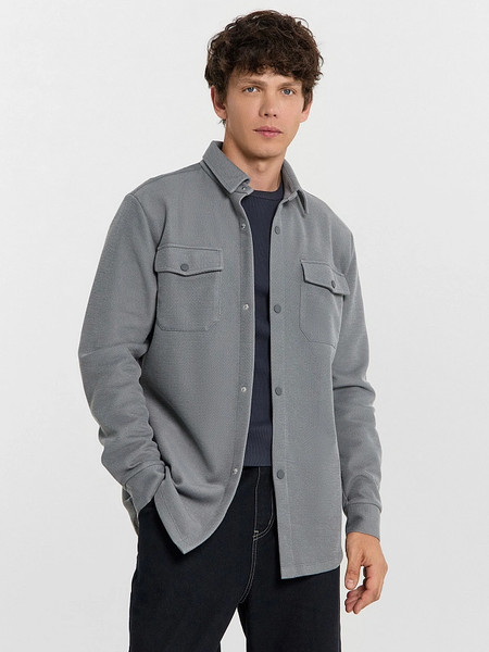 Изображение товара Рубашка Mark Formelle 121198/1 (р.92-170/176, двухцветный темно-серый)