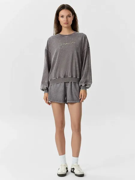 Изображение товара Свитшот Mark Formelle 122915 (р.164/170-88-94, acid wash серый)