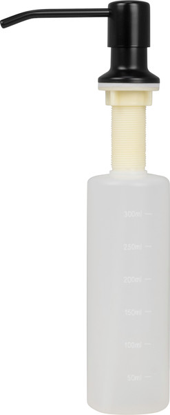 Изображение товара Мойка кухонная Basic CL DS Decor 45x50 (черный, коландер, дозатор)