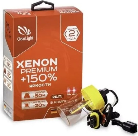 Изображение товара Комплект автомобильных ламп ClearLight PCL H10 150-2XP-2 (2шт)
