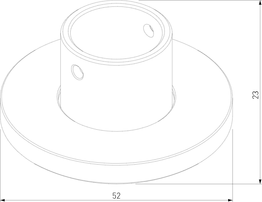 Изображение товара Крепление для трекового светильника Elektrostandard Mini Magnetic Round 85203/00