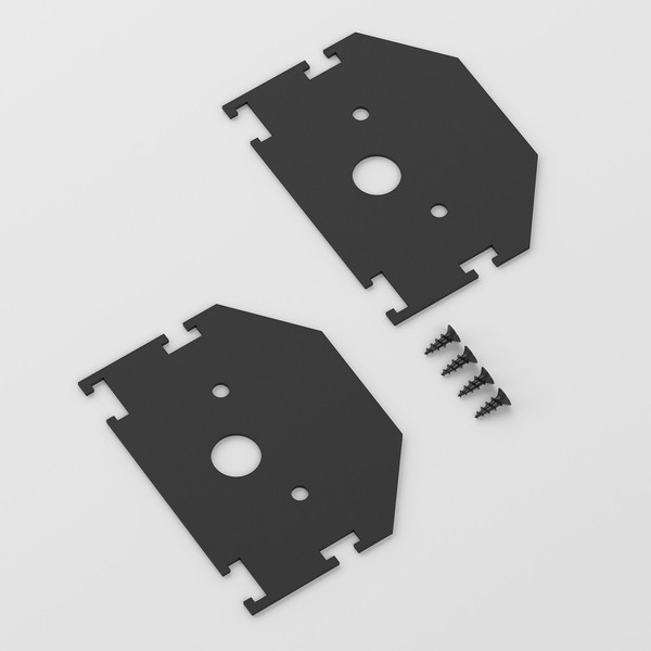 Изображение товара Заглушка для шинопровода Elektrostandard Slim Magnetic 85206/00 (2шт,черный)