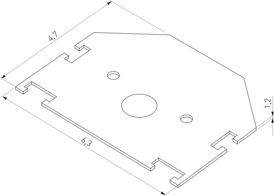 Изображение товара Заглушка для шинопровода Elektrostandard Slim Magnetic 85206/00 (2шт,черный)
