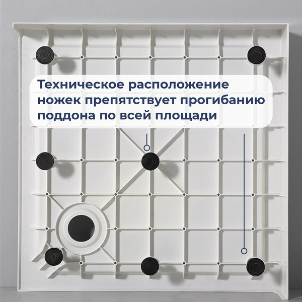 Изображение товара Душевой поддон RGW SMC-C / 12350199-0101