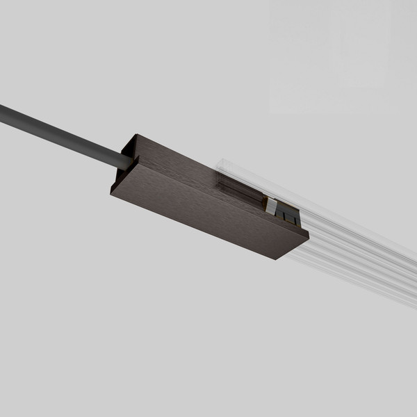 Изображение товара Ввод питания для трековой системы Elektrostandard Titan Line 85005/00 (титан)
