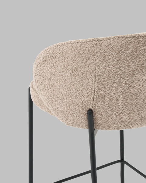 Изображение товара Стул барный Stool Group Тисдейл / LV-115-S112-01 (букле бежевый)