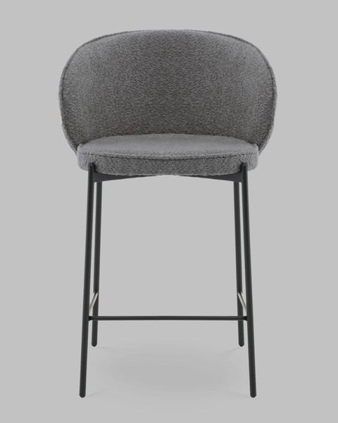 Изображение товара Стул барный Stool Group Тисдейл / LV-115-S995-01 (букле темно-серый)