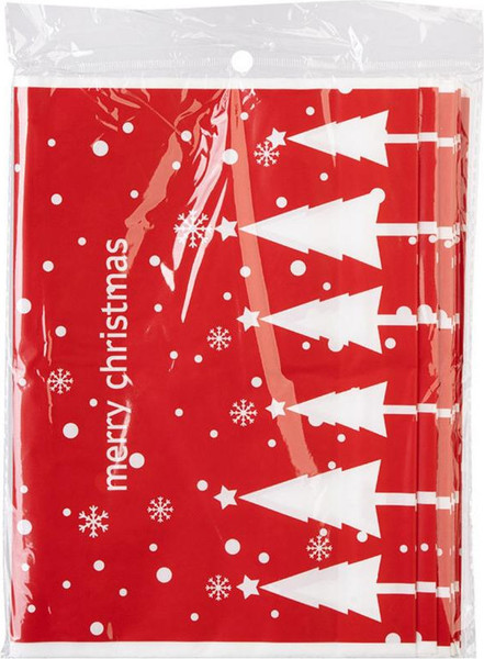 Изображение товара Набор пакетов подарочных Волшебная страна Елки / 109724 (10шт, красный)