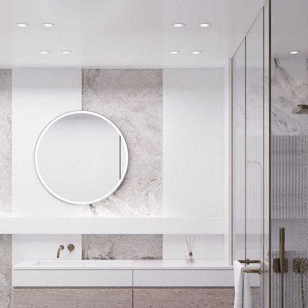 Изображение товара Точечный светильник Elektrostandard 25060/01 GU10 IP44 (белый)