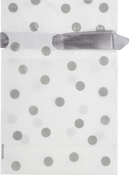 Изображение товара Набор пакетов подарочных Волшебная страна Конфетти / 109733 (10шт, серебряный)