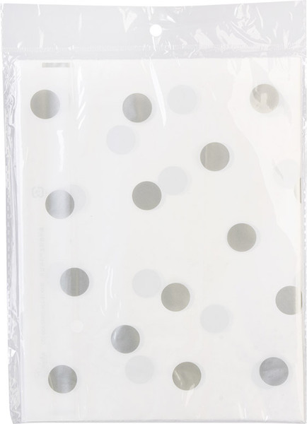 Изображение товара Набор пакетов подарочных Волшебная страна Конфетти / 109733 (10шт, серебряный)