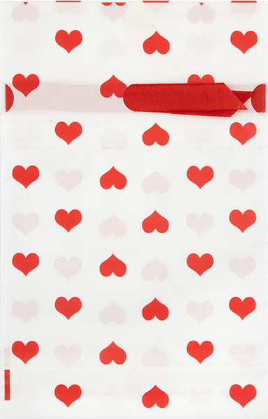 Изображение товара Набор пакетов подарочных Волшебная страна Сердечки / 109736 (10шт)