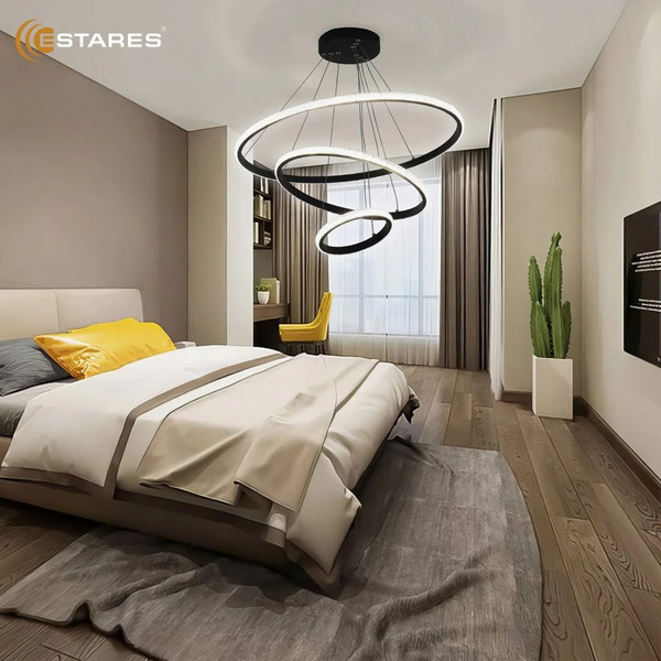 Изображение товара Люстра Estares Akrilika slim 70W 3R-APP-600x1100-BLACK/CLEAR-220-IP20